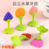 Orange Baby Silicone Hand Teether/Pacifiers CN  -1pcs - Image 6