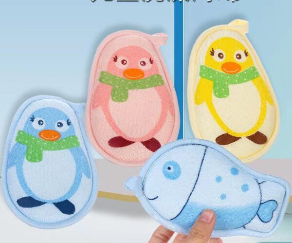 Baby Bath Sponge Soft China -1pcs (Any Color) - Image 2