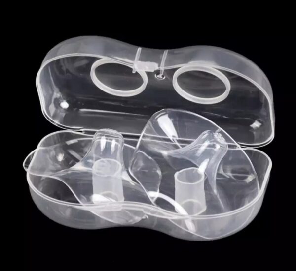 2 Piece Semi-circle  Nipple Shield with Carrying Boxes Breastfeeding Nipple - Image 9