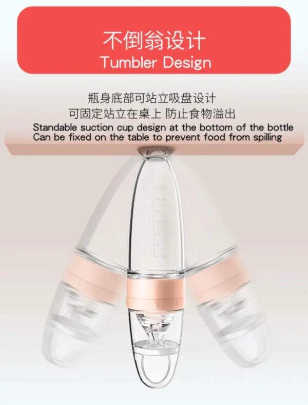 Silicone Spoon feeder Soft Spoon 90ml -1pcs - Image 18