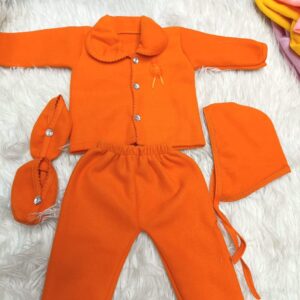 New Born BABY Winter Set 5 in one (0 - 6 mnths) - 1pac (Any Color)