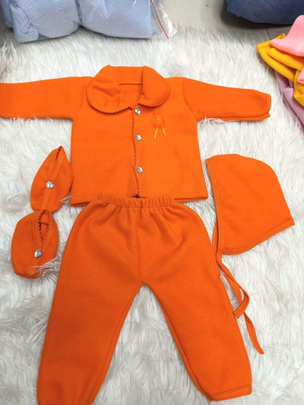 New Born BABY Winter Set 5 in one (0 - 6 mnths) - 1pac (Any Color)