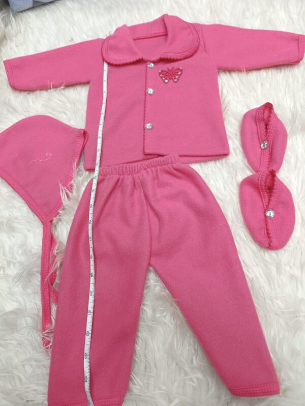 New Born BABY Winter Set 5 in one (0 - 6 mnths) - 1pac (Any Color) - Image 8