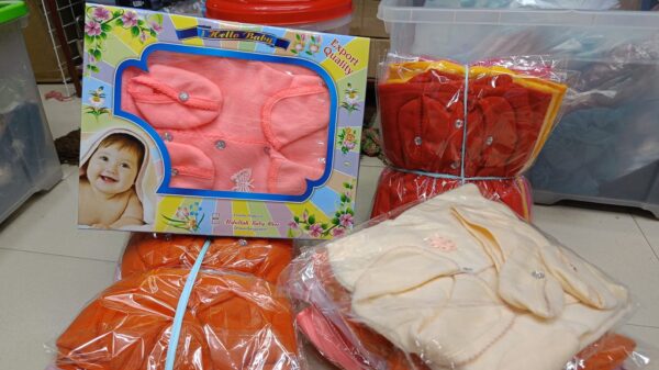 New Born BABY Winter Set 5 in one (0 - 6 mnths) - 1pac (Any Color) - Image 6