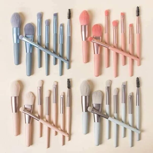 Fexja Mini Makeup Brush Set-1Set - Combo (Any Color) - Image 9