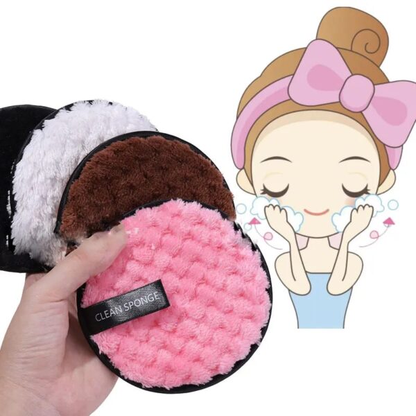 Makeup Removing Sponge for Women -1pcs (Any Color) - Image 10
