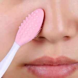 Silicone Face Cleaning Brush Blackhead Remover -1pcs (Any Color)