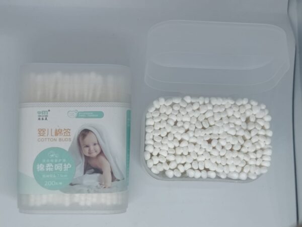 Children's cotton swabs for baby, ear picking for ears CN 200pcs -1box - Image 8