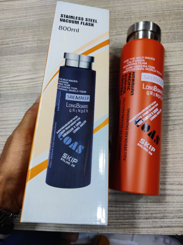 Vacuum Flask Double wll Stainless Steel 800ml-1pcs (Any Color) - Image 3