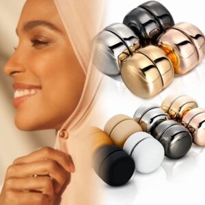 Strong Magnetic hijab pins -1pair (Any Color)