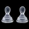 Wide-Neck 5cm mouth baby bottle rice cereal spoon head Silicone Spoon Nipple CN -1pcs - Image 2
