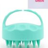 Silicone Shampoo Scalp Hair Massager Bath Massage Body Brush Scalp Massager Hair Shower Brush Comb Care Tool -1pcs  (Any Color) - Image 3