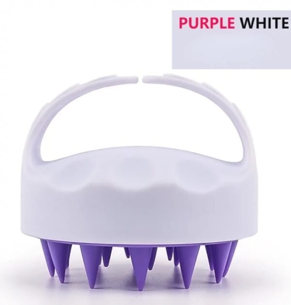 Silicone Shampoo Scalp Hair Massager Bath Massage Body Brush Scalp Massager Hair Shower Brush Comb Care Tool -1pcs  (Any Color) - Image 7