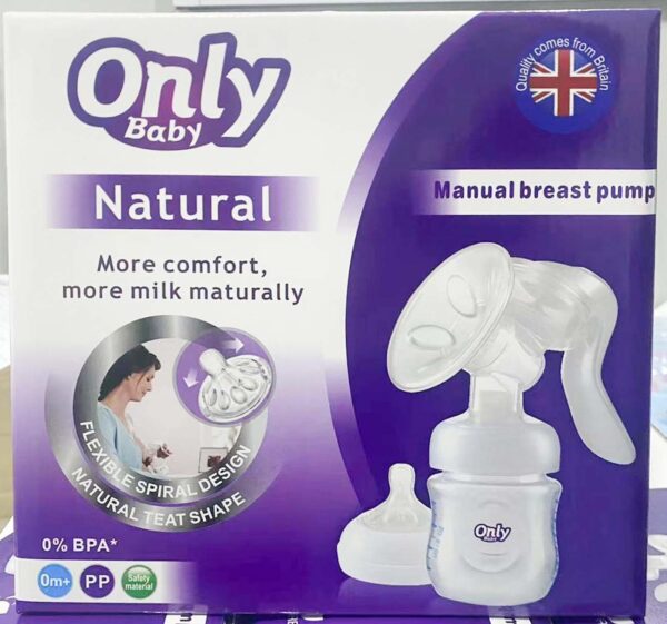 Only Baby Manual Breast Feeding Pump - 1Pieces (Any Color)