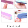 Nail file polishing gauze six-sided polishing and filing manicure tool nail file printed nail grinder -1pcs - Image 10