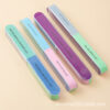 Nail file polishing gauze six-sided polishing and filing manicure tool nail file printed nail grinder -1pcs - Image 6