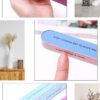 Nail file polishing gauze six-sided polishing and filing manicure tool nail file printed nail grinder -1pcs - Image 8