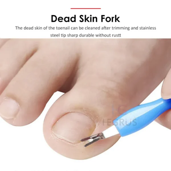 8pcs Foot Cleaner & Care Accessories -1pcs Foot Relief Accessories & Tools (Any Color) - Image 6