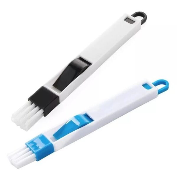 Plastic Corners And Edges Cleaning Brush For Window Frame Keyboard With Mini Dust Pan -1pcs (Any Color) - Image 5