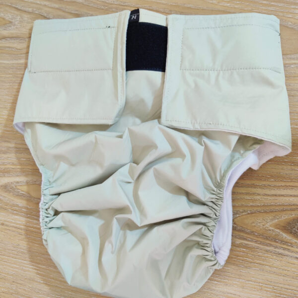 Adult Washable & Adjustable cloth Diaper Pant Pad Attach -1pcs  (Any Color) - Image 3