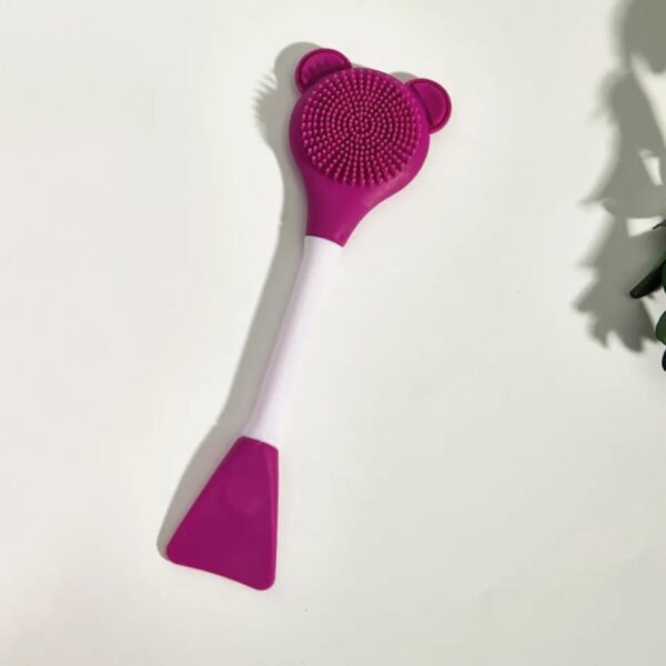 Mixing And Blackhead Remover Silicone Face Cleaning Brush -1pcs - Image 7