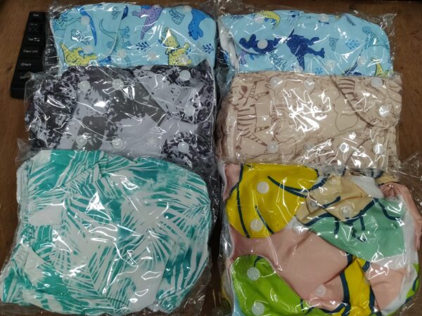 2pcs pad Attach Washable Cloth Diaper Pant for Baby-( 0-18 month ) 1pcs (Any Color) - Image 2