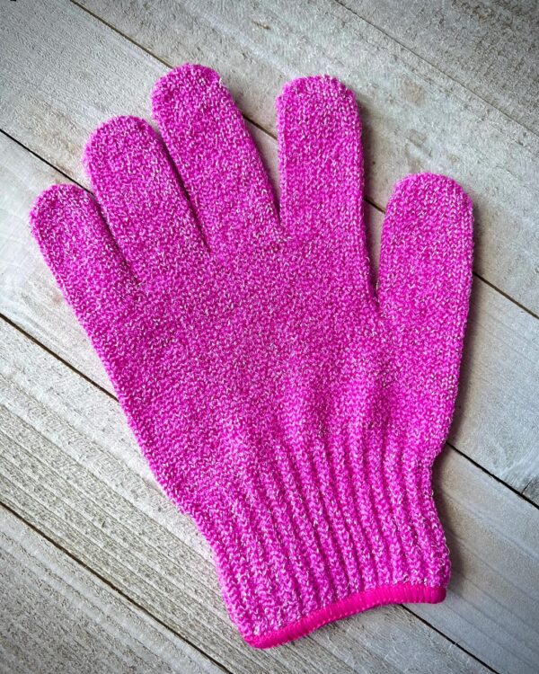 Shower Gloves Exfoliating Wash Skin Spa Bath Gloves Foam Bath Skid Resistance Body Mage Cleaning Loofah Scrubber -1pcs (Any Color) - Image 5