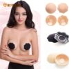 8pcs With box - Bra Straps Invisable Silicone Skin Friendly BreastPad - Image 2
