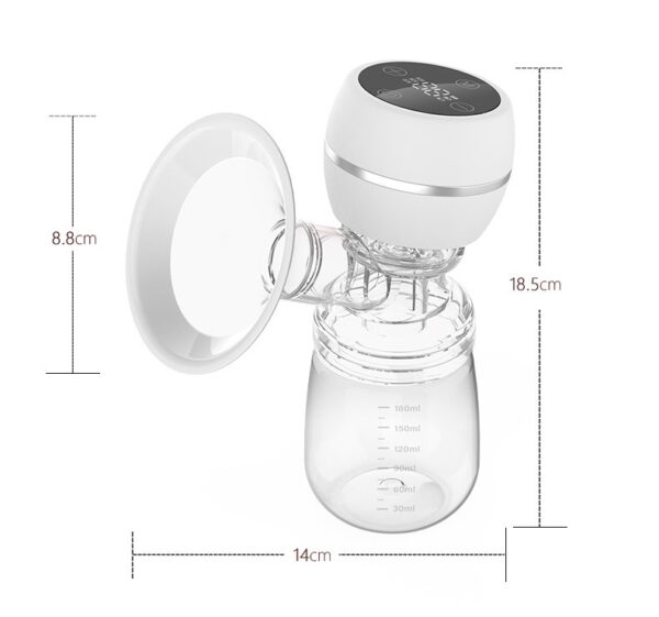 Rechargebble Electric  Breast Feeding Pump painless mute massager- 1Pieces (Any Color) - Image 5