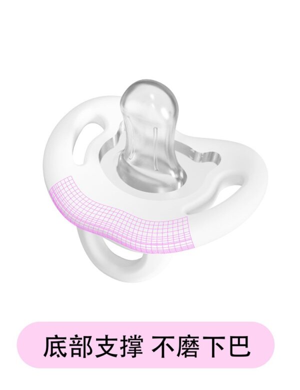 Children's Premium anti-colic silica gel pacifier Baby Chusni Teether with box CN -1pcs - Image 8