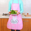 Waterproof Cartoon apron for princess, waterproof kitchen, pleated skirt, Amazon, ebay, Korean style, wholesale -1pcs (Any Color)