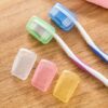 5pcs -protective case Handheld toothbrush cap, brush for traveling - Image 2
