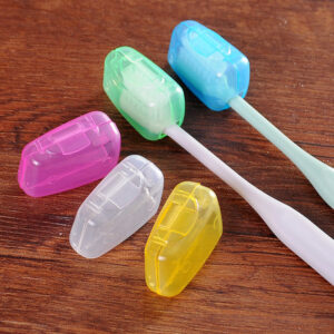 5pcs -protective case Handheld toothbrush cap, brush for traveling