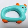 Silicone head  Ox Baby Hand Teether With jhunjhuni CN -1pcs (Any Color) - Image 2