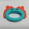 Silicone head Crab Baby Hand Teether With jhunjhuni CN -1pcs (Any Color) - Image 2