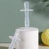 Full Silicone Baby Hand Toothbrush  Grinding Device Teeth Grinding Stick with Suction Cup / Teether CN -1pcs - Image 2