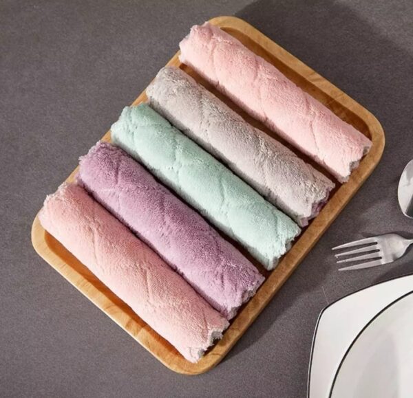 Baby Soft Face Towel CN-1pcs 25*25 square -1pcs (Any Color) - Image 5