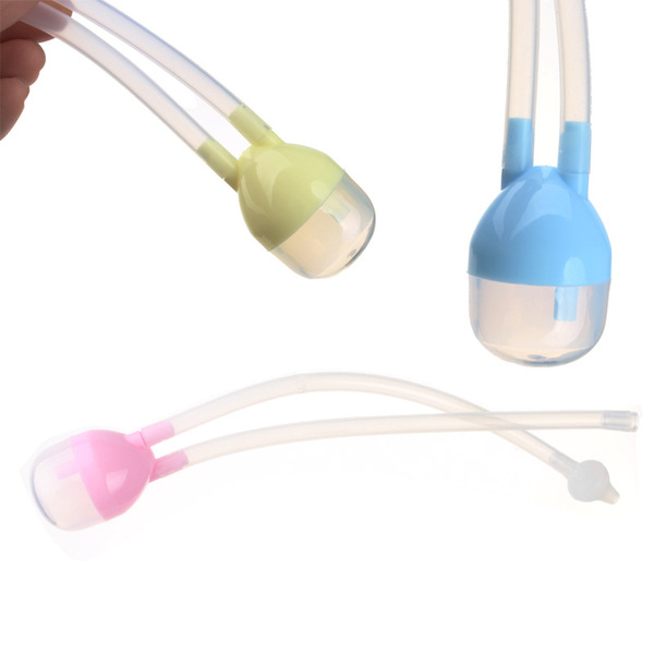 Silica gel children's hygienic nasal aspirator for nose Nose Cleaning/Nasal Aspirators Device -1pcs (Any Color) - Image 3