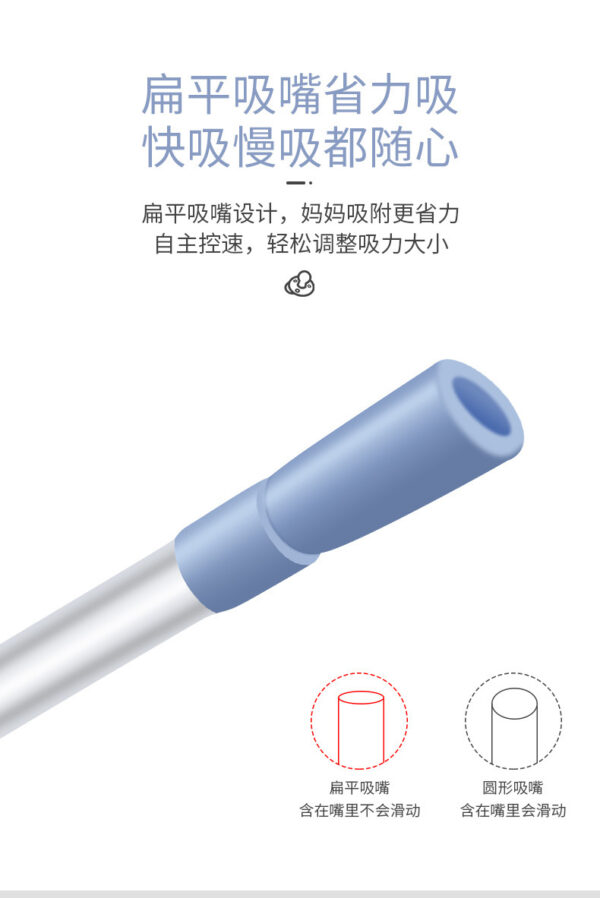 Cartoon Print Big Size Silica gel children's hygienic nasal aspirator for nose Nose Cleaning/Nasal Aspirators Device -1pcs (Any Color) - Image 8