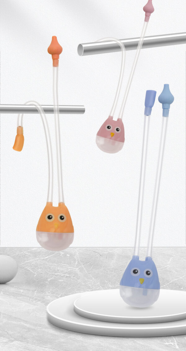 Cartoon Print Big Size Silica gel children's hygienic nasal aspirator for nose Nose Cleaning/Nasal Aspirators Device -1pcs (Any Color) - Image 13