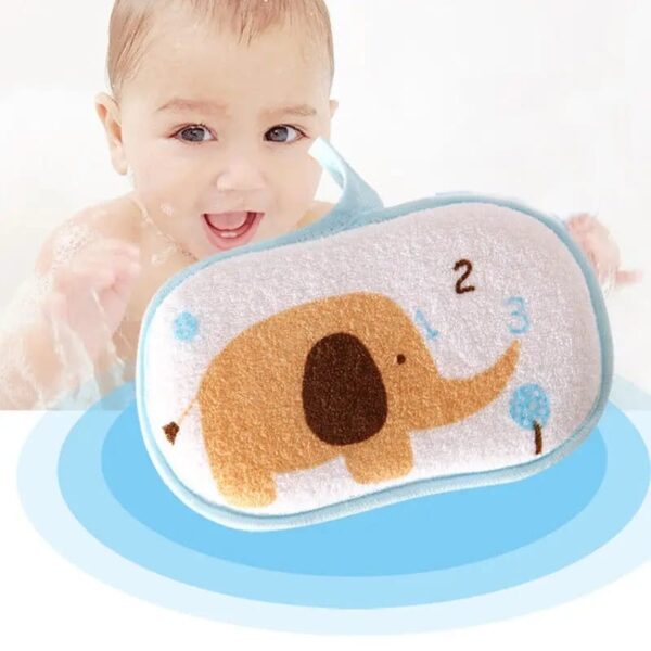 Baby Bath Sponge Soft China -1pcs (Any Color) - Image 3