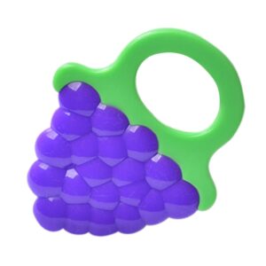 Silica gel Baby Blueberry  Hand Teether CN -1pcs
