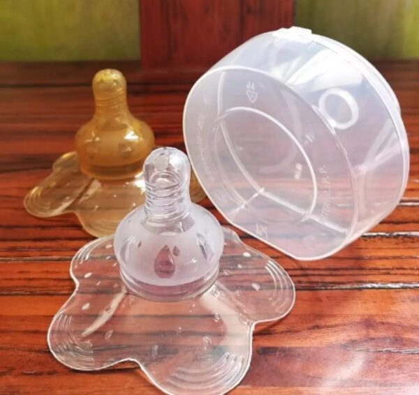 Silica gel nipple covers for breastfeeding, soft comfortable sting repellent for young mother Nipple Shield Breastfeeding Nipple - Image 3