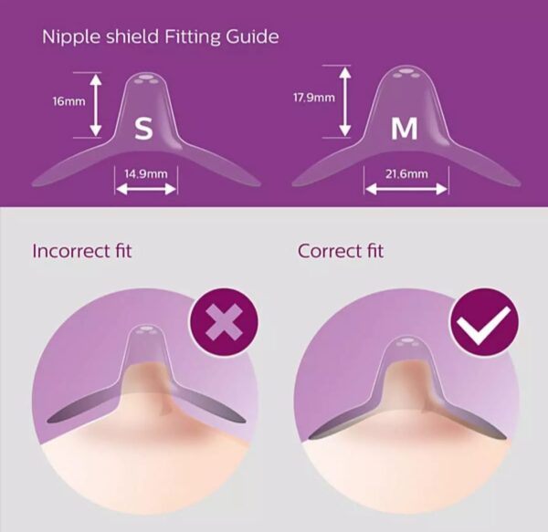 1 Piece Nipple Shield Breastfeeding Nipple (Without Case) - Image 6