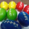 Rugby sponge ball to decompress and decompress hand-held pinch ball toy elastic American and British style -1pcs  (any color) - Image 10