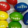 Rugby sponge ball to decompress and decompress hand-held pinch ball toy elastic American and British style -1pcs  (any color) - Image 11