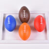 Rugby sponge ball to decompress and decompress hand-held pinch ball toy elastic American and British style -1pcs  (any color)