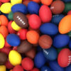 Rugby sponge ball to decompress and decompress hand-held pinch ball toy elastic American and British style -1pcs  (any color) - Image 4