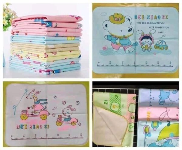 Baby Sleeping Mat XL Inch (back side Waterproof) -1pcs (Any Color) - Image 2
