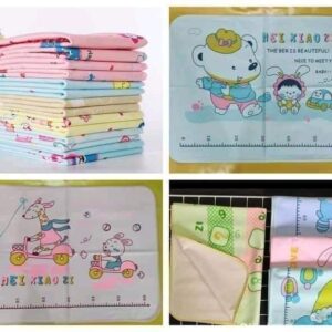 Baby Sleeping Mat L Inch (back side Waterproof) -1pcs (Any Color)